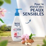 Lait corps peau sensible et s�che haute tol�rance � la fleur d'amandier le petit marseillais - le flacon ...