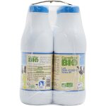 Lait demi - �cr�m� bio carrefour bio - le pack de 6 bouteilles de 1l