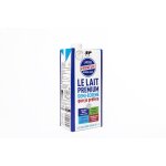 Lait demi - ecreme st�rilis� uht sans ogm verneuil - la brique 1l