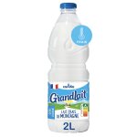 Lait frais demi - �cr�m� de montagne grandlait candia - la bouteille 2l