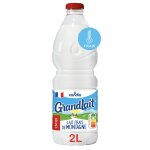 Lait frais entier de montagne grandlait candia - la bouteille 2l
