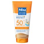 Cr�me solaire lait enfant spf 50 + hypoallerg�nique peau sensible dermo protect kids mixa - le tube de ...