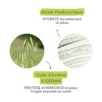 Aprs - soleil lait corps rparateur apaise et hydrate aderma - le tube de 100ml