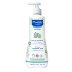 Lait de toilette bb a l'avocat bio sans rinage mustela - la pompe de 500ml