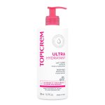 Lait corps peau sensible sche ultra - hydratant 24h topicrem - le flacon de 500 ml