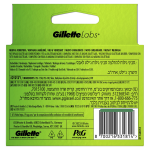 Lames de rasoir pour homme gillette labs gillette - le paquet de 6 recharges de lames de rasoir