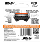 Lames de rasoir pour homme proglide gillette - le paquet de 6 lames