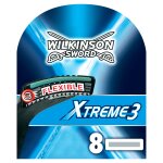 Lames de rasoir pour homme xtreme 3 wilkinson - la boite de 8 Lames de rasoir pour homme xtreme 3 wilkinson - la boite de 8