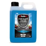 Lave - glace toutes saisons anti - givre nettoyage intensif sans traces ni reflets - le bidon de 2l
