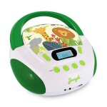 Lecteur cd jungle - blanc / vert metronic