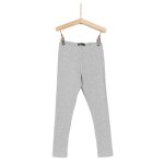 Legging fille gris chiné 3 - 4 ans tex - le legging Legging fille gris chiné 3 - 4 ans tex - le legging