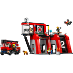 Lego city la caserne et le camion de pompiers 60414 lego Lego city la caserne et le camion de pompiers 60414 lego