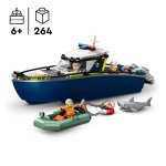 Lego la course - poursuite en bateau de police 60456 lego - la boite Lego la course - poursuite en bateau de police 60456 lego - la boite