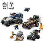 Lego la course - poursuite de la voiture de police tout - terrain 60449 lego - la boite