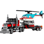 Lego creator le camion remorque avec hlicoptre 31146 lego - la bote