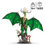 Lego le dragon gardien, kit de construction � exposer - 71847 lego - la bo�te