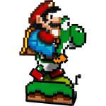 Lego super mario world mario et yoshi 71438 lego - la boite