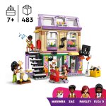 Lego le magasin de musique et l'appartement 42653 lego - la boite