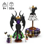 Lego les robes de malfique et cruella d enfer 43262 lego - la boite