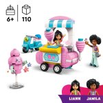Lego stand de barbes  papa et scooter 42643 lego - la boite