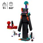 Lego la tour de l enderman, jouet pour enfants, cadeau pour gamers 21279 lego - la bote