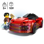 Lego la voiture de sport rouge 60448 lego - la boite
