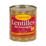 Lentilles du lauragais graisse canard le revelois - la boite de 840 g
