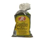 Lentilles vertes du berry label rouge cibele - le sachet de 500 g