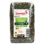 Lentilles vertes sabarot - le paquet de 500g