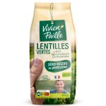 Lentilles vertes riches en prot�ines vivien paille - le paquet de 500g