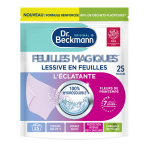 Lessive en feuille l'eclatante fleurs de printemps dr beckmann - le paquet de 25 feuilles Lessive en feuille l'eclatante fleurs de printemps dr beckmann - le paquet de 25 feuilles