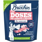 Lessive doses liquide au savon noir bouquet floral jacques briochin - le sachet de 337ml