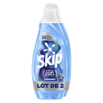 Lessive liquide cycle court odeur control 2x54 lavages skip - le lot de 2 bidons