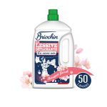 Lessive liquide dtachante au savon noir bouquet floral briochin - le bidon de 2, 27l