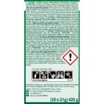 Lessive capsules 5en1 optimal clean carrefour expert - les 20 dosettes de 21g