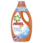 Lessive liquide fracheur intense ariel - le bidon de 60 lavages