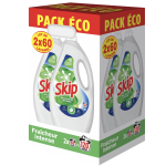 Lessive liquide fra�cheur intense skip - le lot de 2 bidons de 60 lavages