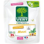 Lessive liquide hypoallergnique mono ecolabel l'arbre vert - le flacon de 1, 53l