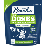 Lessive liquide peaux sensibles sans parfum jacques briochin - le sachet de 336ml