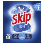 Lessive en poudre active clean skip - la bote  lessive de 4, 27kg
