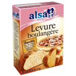 Levure boulangre briochin alsa - la boite de 5 sachets de 27, 5 g