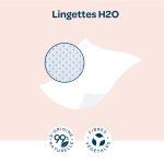 Lingettes bébé nettoyantes corps et siège h2o peaux sensibles biolane - le paquet de 72 lingettes Lingettes bébé nettoyantes corps et siège h2o peaux sensibles biolane - le paquet de 72 lingettes