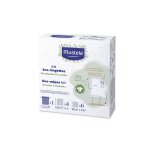 Lingettes bb rutilisables et lavables bio mustela - la boite de 6 lingettes + le filet de lavage