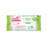 Lingettes bb nettoyantes visage et corps a l'huile d'amandes douces bio ultra - douces cadum - le sachet ...
