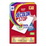 Lingettes dcolorations protection couleur decolor stop - la boite de 22 lingettes