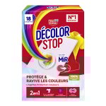 Lingettes d�colorations prot�ge & ravive les couleurs decolor stop - la boite de 18 lingettes