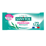 Lingettes multi - usages désinfectantes eucalyptus sanytol - le paquet de 72 lingettes Lingettes multi - usages désinfectantes eucalyptus sanytol - le paquet de 72 lingettes