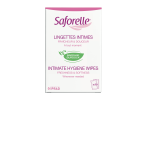 Lingettes intime fracheur et douceur saforelle - la boite de 10 sachets