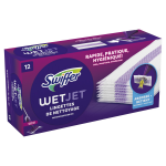 Lingettes multi - surfaces wet jet swiffer - la boite de 12 lingettes