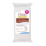 Lingettes intime anti - bactrien roge cavailles - le paquet de 100 lingettes